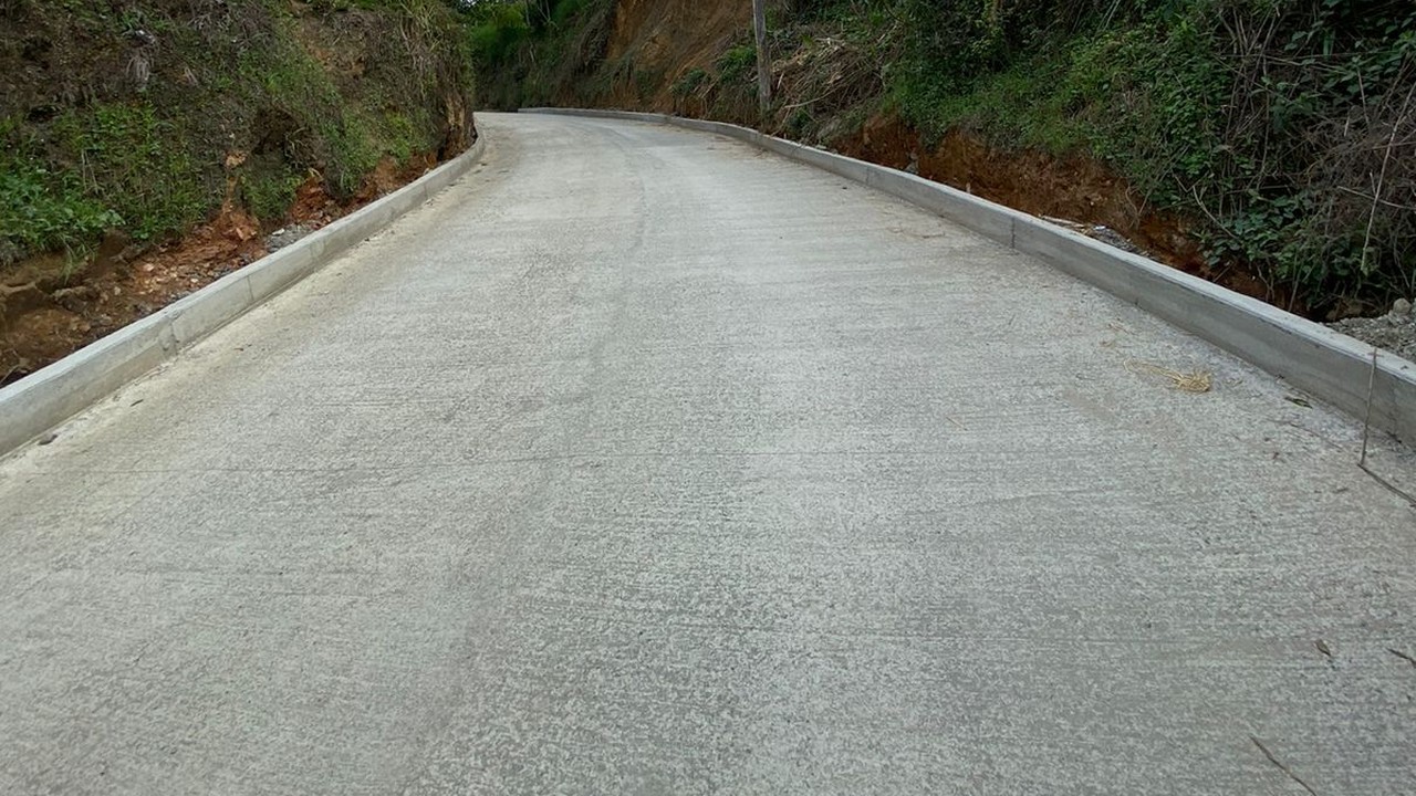 Pavimentación en el sector de sabanitas en Dosquebradas