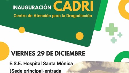Banner de invitación a la inauguración del CADRI para Dosquebradas