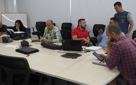 Reunión entre directivas de la Carder, Edos y la Diger, para interventoría de obras