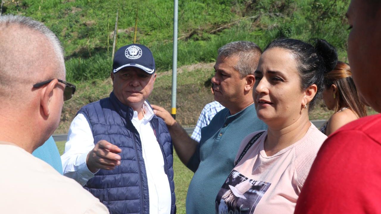 Con satisfacción, el alcalde Roberto Jiménez recibió la normalidad de la movilidad en Dosquebradas