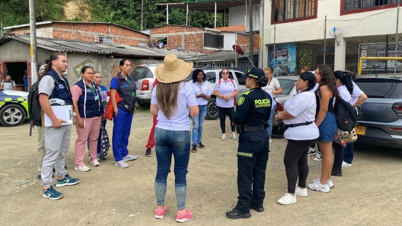 La Secretaría de Salud de Dosquebradas lleva su oferta institucional hasta la vereda Gaitán de Dosquebradas