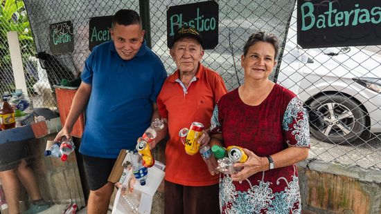 Los Reciclotones de Primavera Azul inspiran la transformación ambiental en Dosquebradas