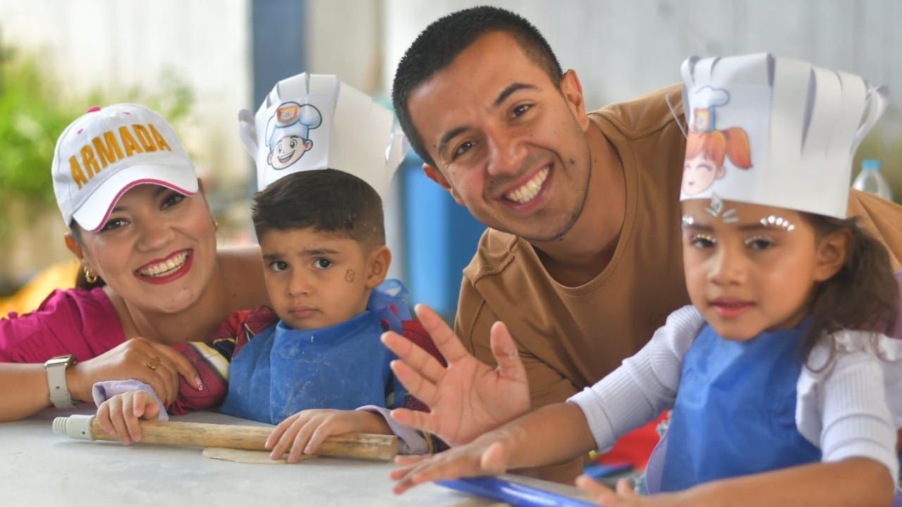 El Cuerpo Oficial de Bomberos Dosquebradas celebró el Día de los Niños y las Niñas