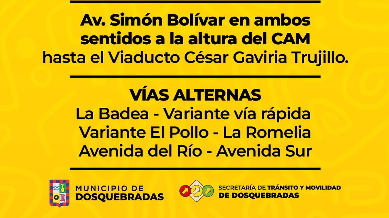 Cierres viales en Dosquebradas por la Media Maratón del Café